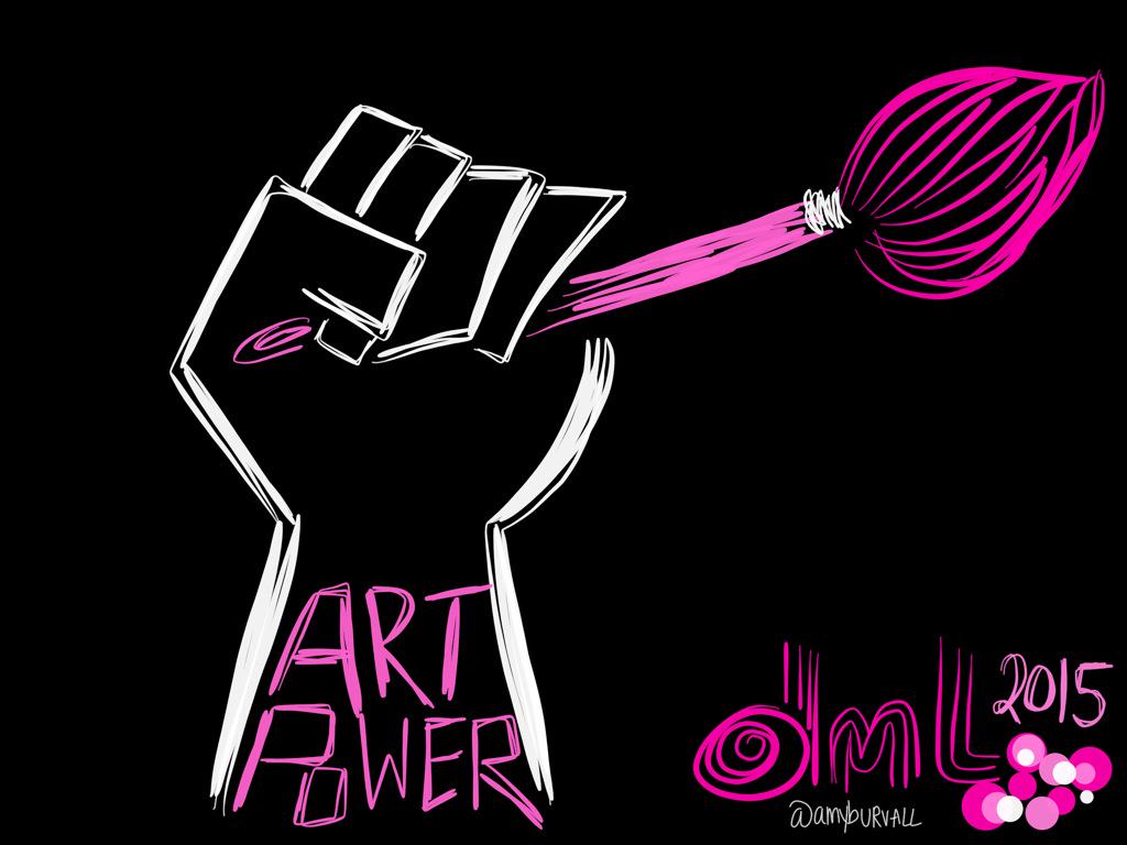amyburvall's tweet photo. Whoa. Privileged to hear @fabiandebora discuss the power of #art in giving traumatized children a voice #DML2015 http://t.co/STaapTNt5b
