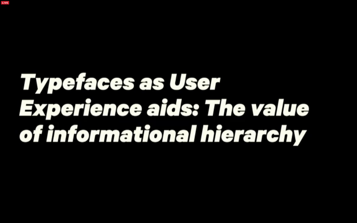 ericjdesigns's tweet photo. "Breaking the Rules of Type Systems" by @EephusLeague was enlightening and fantastic!! | #Typographics #DesignLecture http://t.co/BKij15tC2v