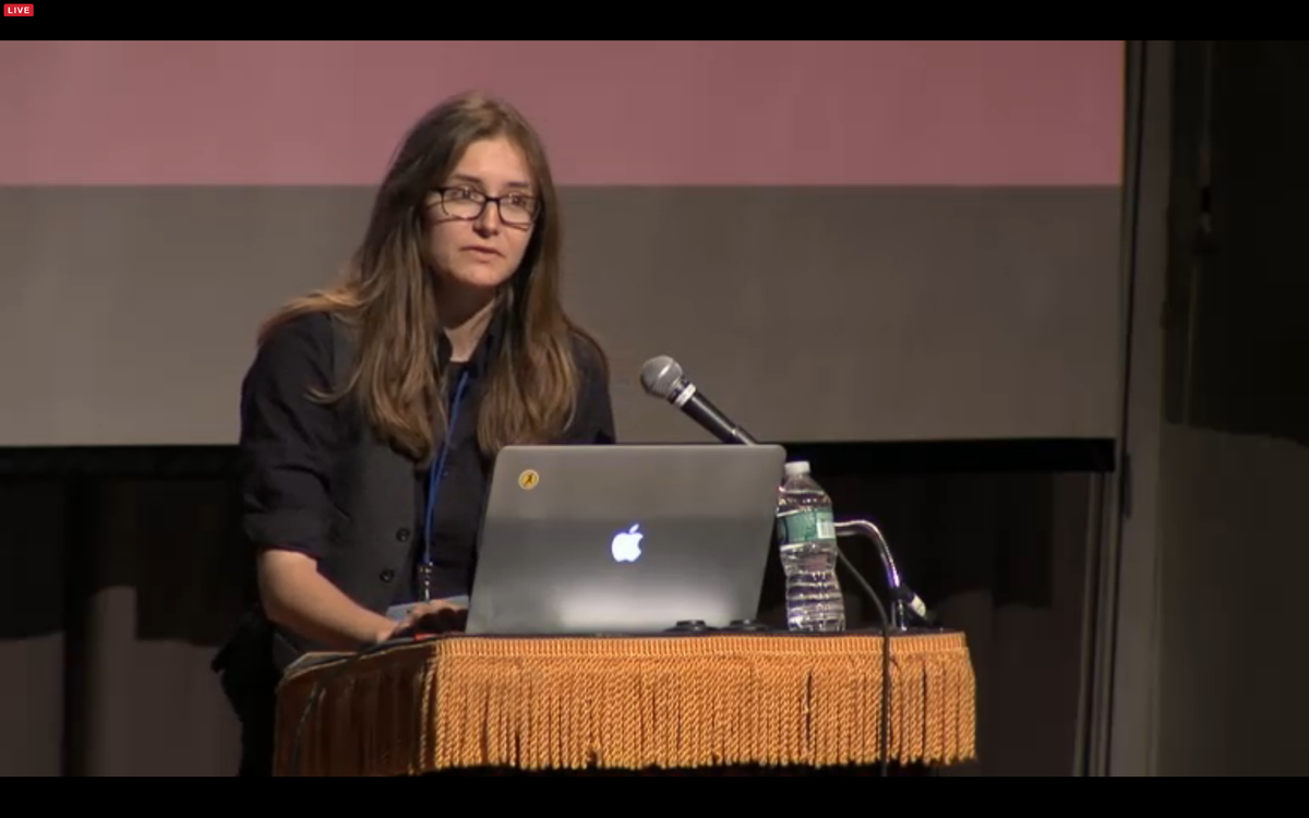 ericjdesigns's tweet photo. "Breaking the Rules of Type Systems" by @EephusLeague was enlightening and fantastic!! | #Typographics #DesignLecture http://t.co/BKij15tC2v