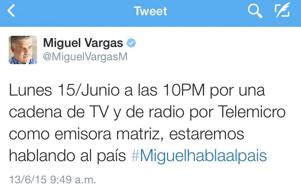 karinymorel's tweet photo. @hugoberas @VGomezCasanova @VRepublicaPRD @voceratoprd  @JanetCamiloRD @angelitagdv @dimelopais #MiguelHablaAlPais http://t.co/kDSr2hRUXT