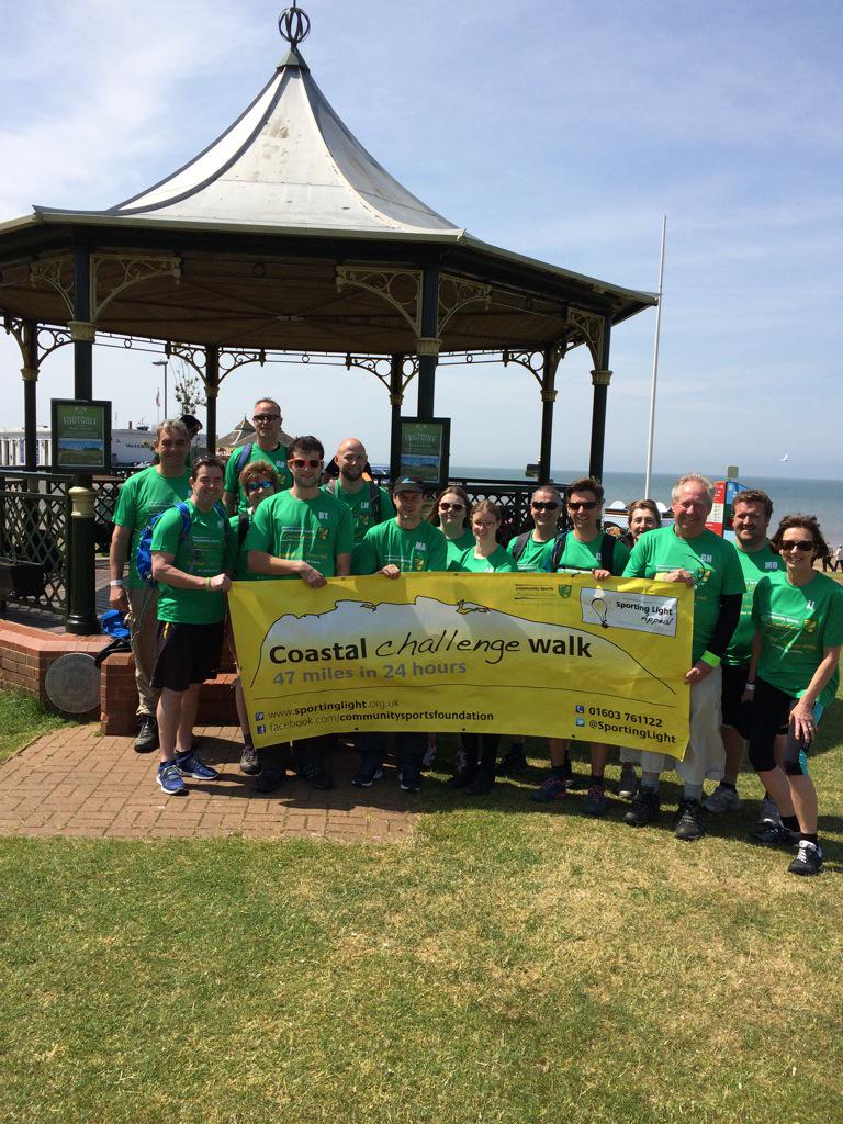 WeAreTeamCSF's tweet photo. COASTAL CHALLENGE | Well done to everyone who took part in the challenge. Pictured is Team A  #47miles24hrs http://t.co/QJg5Sp0hgH