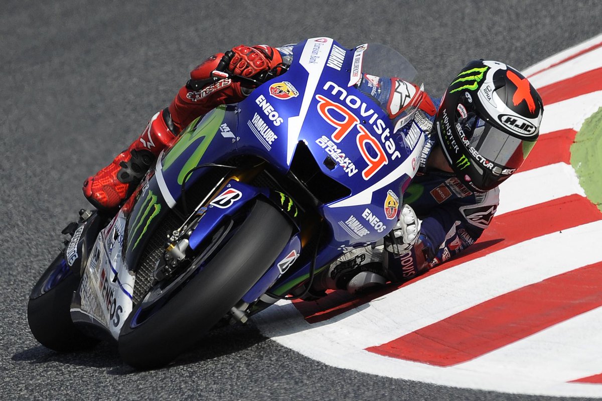 MonsterEnergy's tweet image. .@lorenzo99 vs. gravity... Looks like we have a clear winner! #CatalanGP