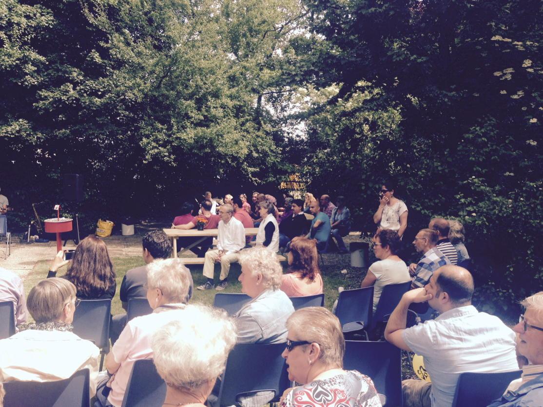Vanmiddag succesvolle open dagvan asielzoekers centrum, velpenaren dank