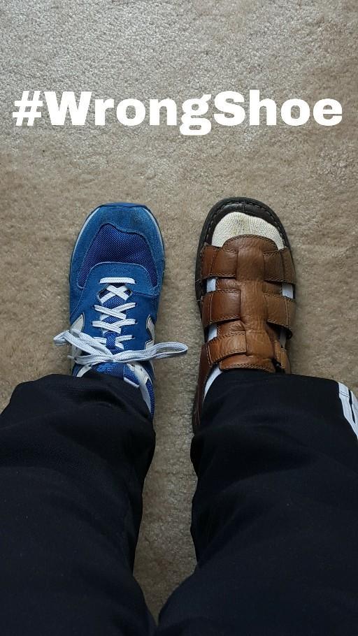 SphericalMonkey's tweet photo. Saturday Mashtag: #MossadStoleMyShoe + #WrongSkin = #WrongShoe http://t.co/QtWuXDNrut