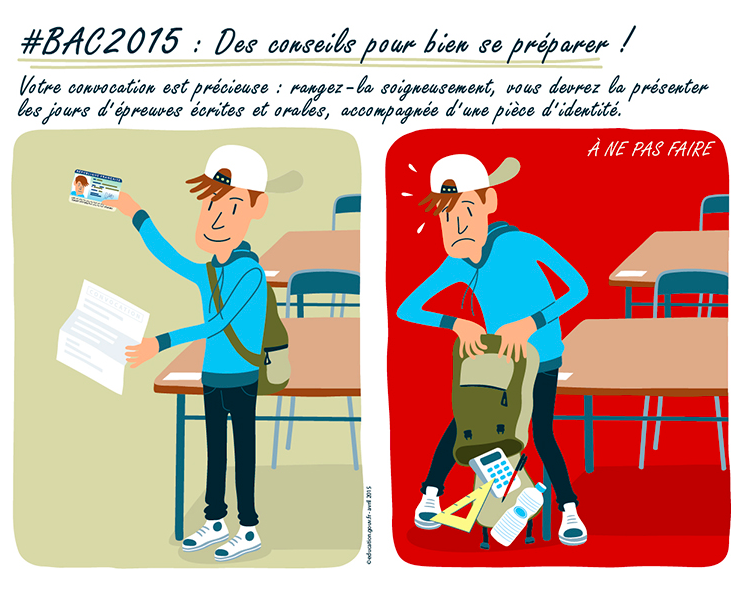 Academie_Paris's tweet photo. Prêt(e) à passer le baccalauréat ? Nos conseils pour ne rien oublier : http://t.co/PVLtKNOU3g #LPPLB #Bac2015 #Bac http://t.co/CrQhmA1XjB