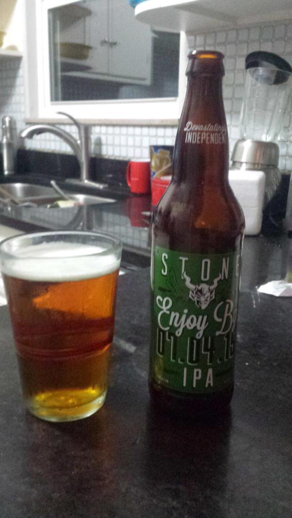 kyyoder's tweet image. Last shift and birthday treat. Thanks @StoneBrewingCo #EnjoyBy46220
