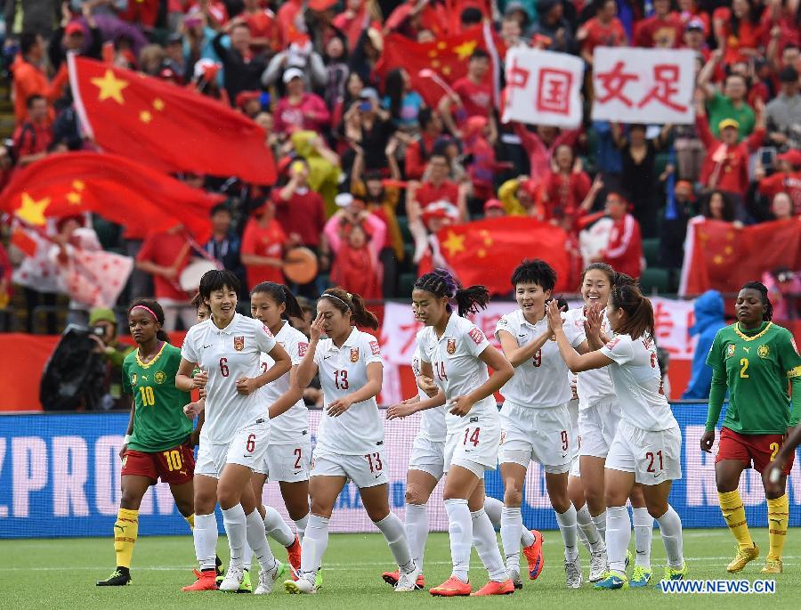 China enter quarterfinal with 1-0 win over Cameroon
bit.ly/1RkvU27