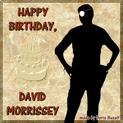 Happy birthday to Mr. David Morrissey. 
