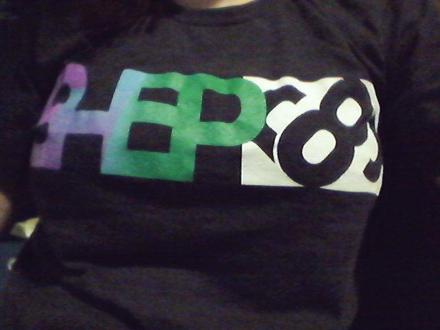 Nikolette_Marie's tweet photo. Gay pride day in Grand Rapids today.  Good thing I was wearing my Shep shirt today. #Shep689 @shep689 @rj4gui4r http://t.co/0wtYiewbMg