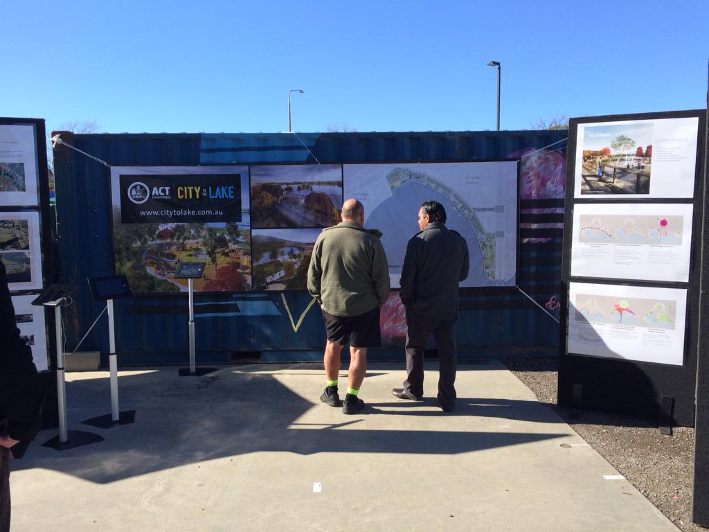Consultation on West Basin Waterfront is happening right now. Head over to <a href="/westsideacton/">Westside Village</a> lda.act.gov.au/citytothelake/…