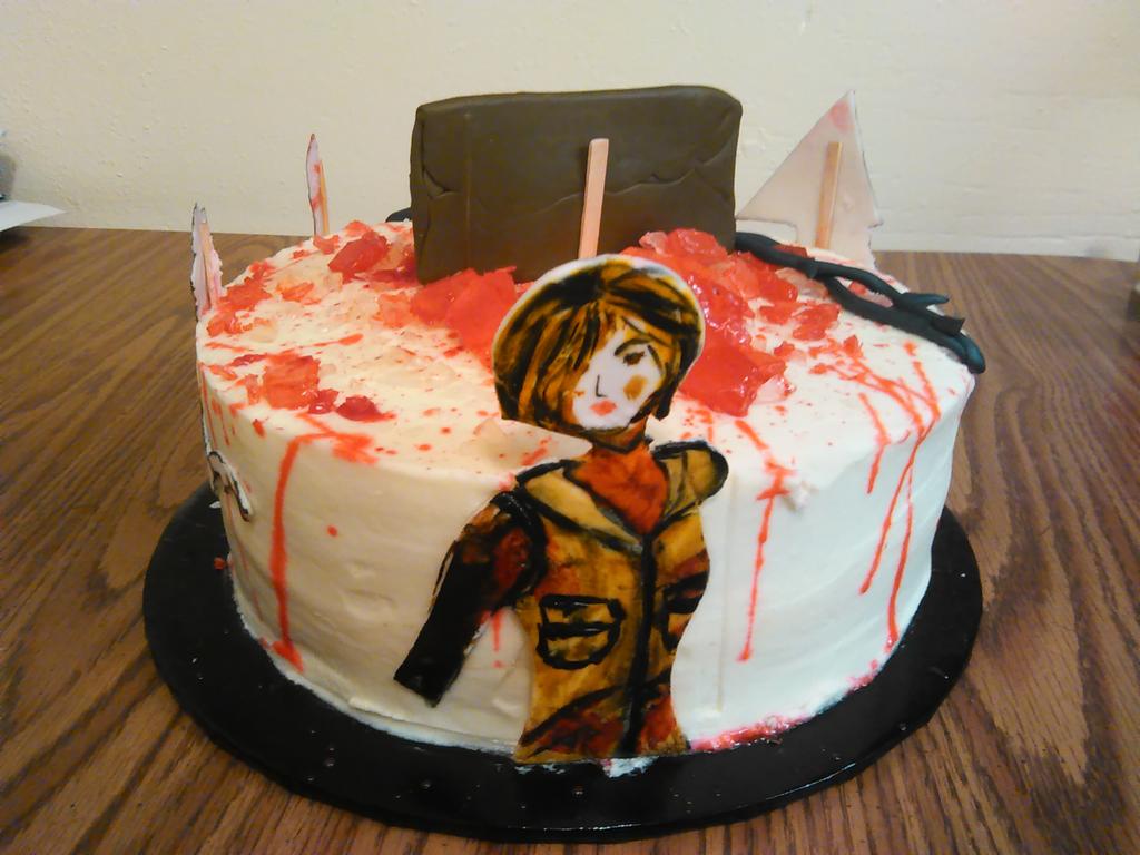 GreatGozu on X: "Silent Hill birthday cake http://t.co/qdwBiNi87j" / X