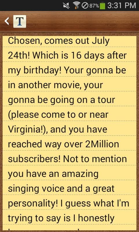 KianIsACrabLawl's tweet photo. @KianLawley 
If this gets 500+ Retweets will you please follow me for my birthday? Love you!♥ http://t.co/uaw7RbO4oI