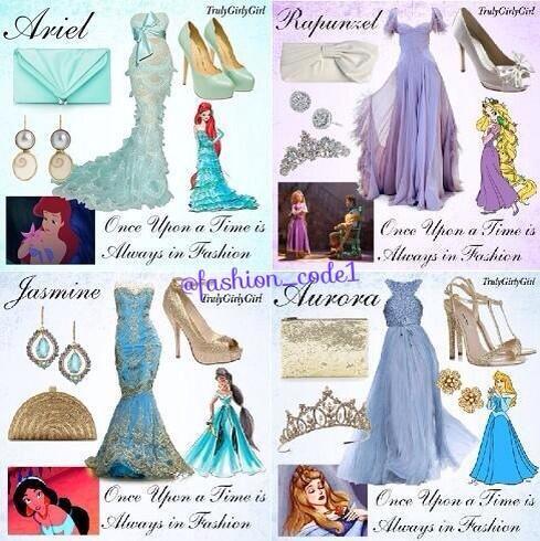 ディズニープリンセスコーデ✴︎

プリンセス好きな人はRT