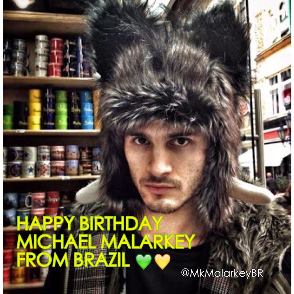 Já é hoje o niver de 31 anos do Michaelzinho Happy Birthday Michael Malarkey  