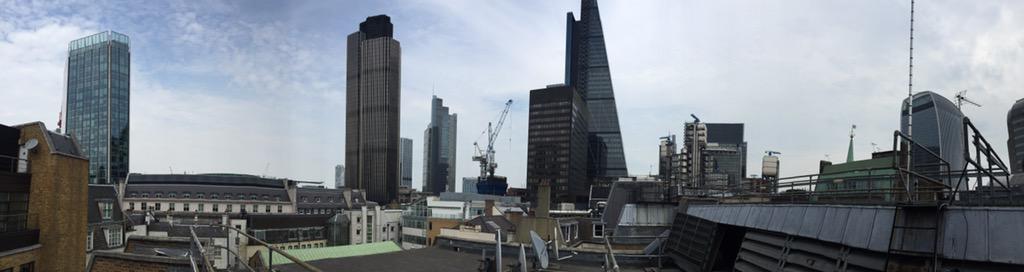One of the perks of the job... An office with a view!