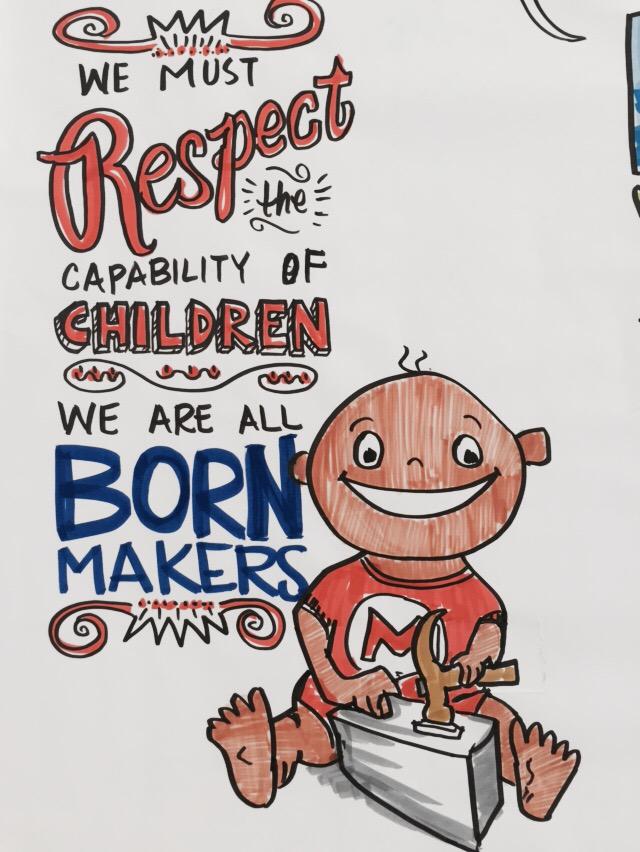 Respect the children - born makers