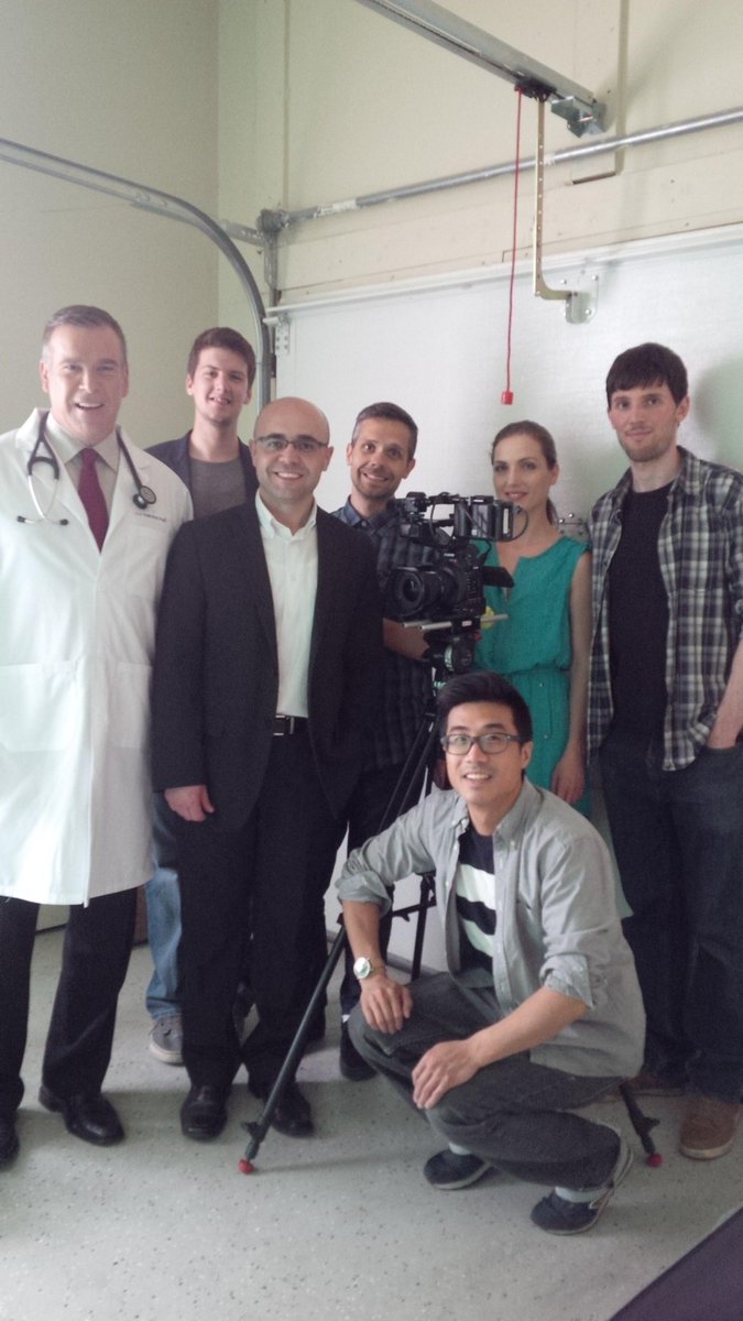 twistedframe's tweet photo. What a pleasure to work with this amazing crew! #TwistedFrame #Production #AskTheDoctor http://t.co/wIZXnbNgn0