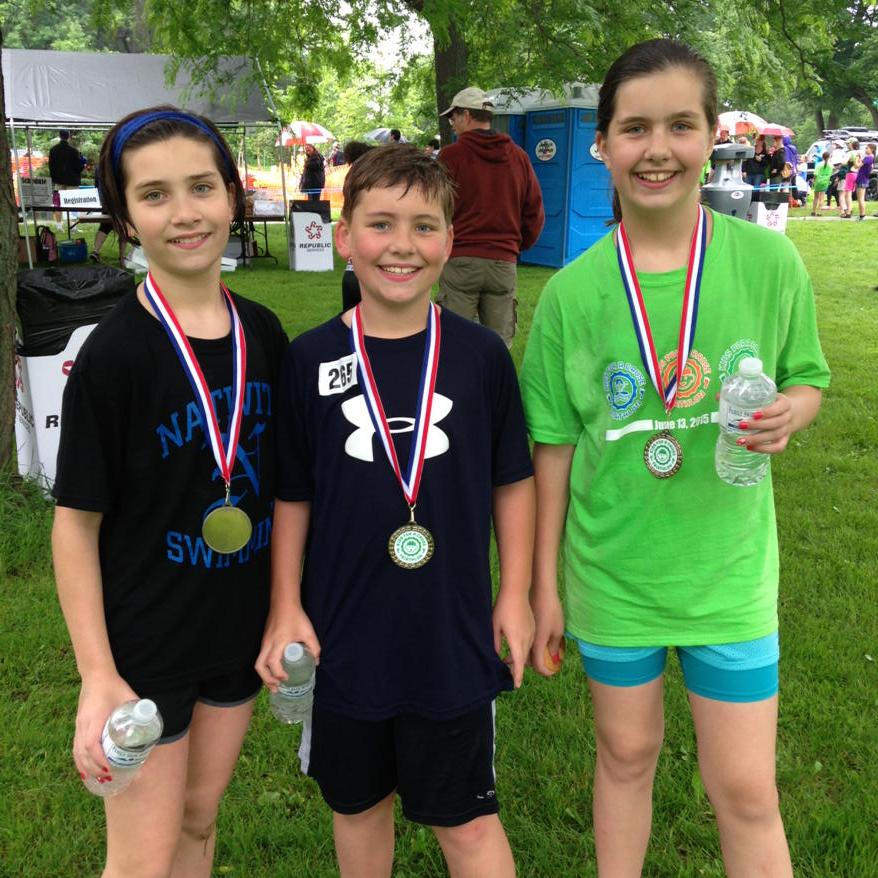 cswollan's tweet photo. So proud of these kiddos finishing The Kids for a Cause Triathalon- even in the rain! #KARE11Outdoors http://t.co/SNazF4rPgo