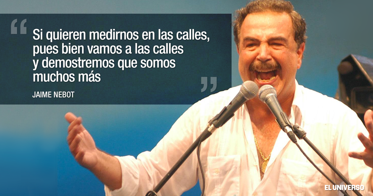 eluniversocom's tweet photo. Jaime Nebot anuncia que saldrá a las calles el 25 de junio: http://t.co/zWVSyLvGBZ http://t.co/lAWmBcNdvM