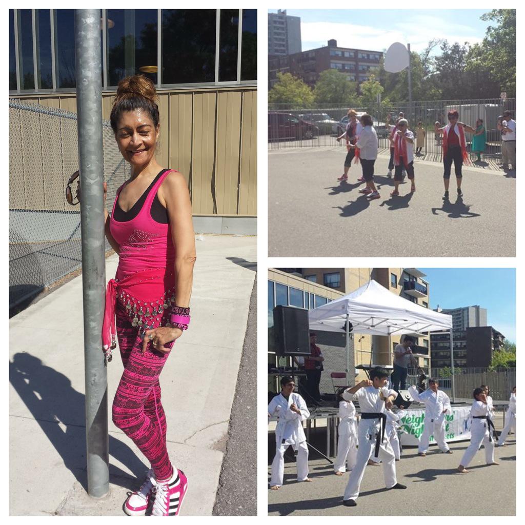 TP_NNO's tweet photo. We've already had karate, zumba, and the Filipino Dance Group perform. Lots more still to come! #TPNNO2015 http://t.co/l4DCsvJaam