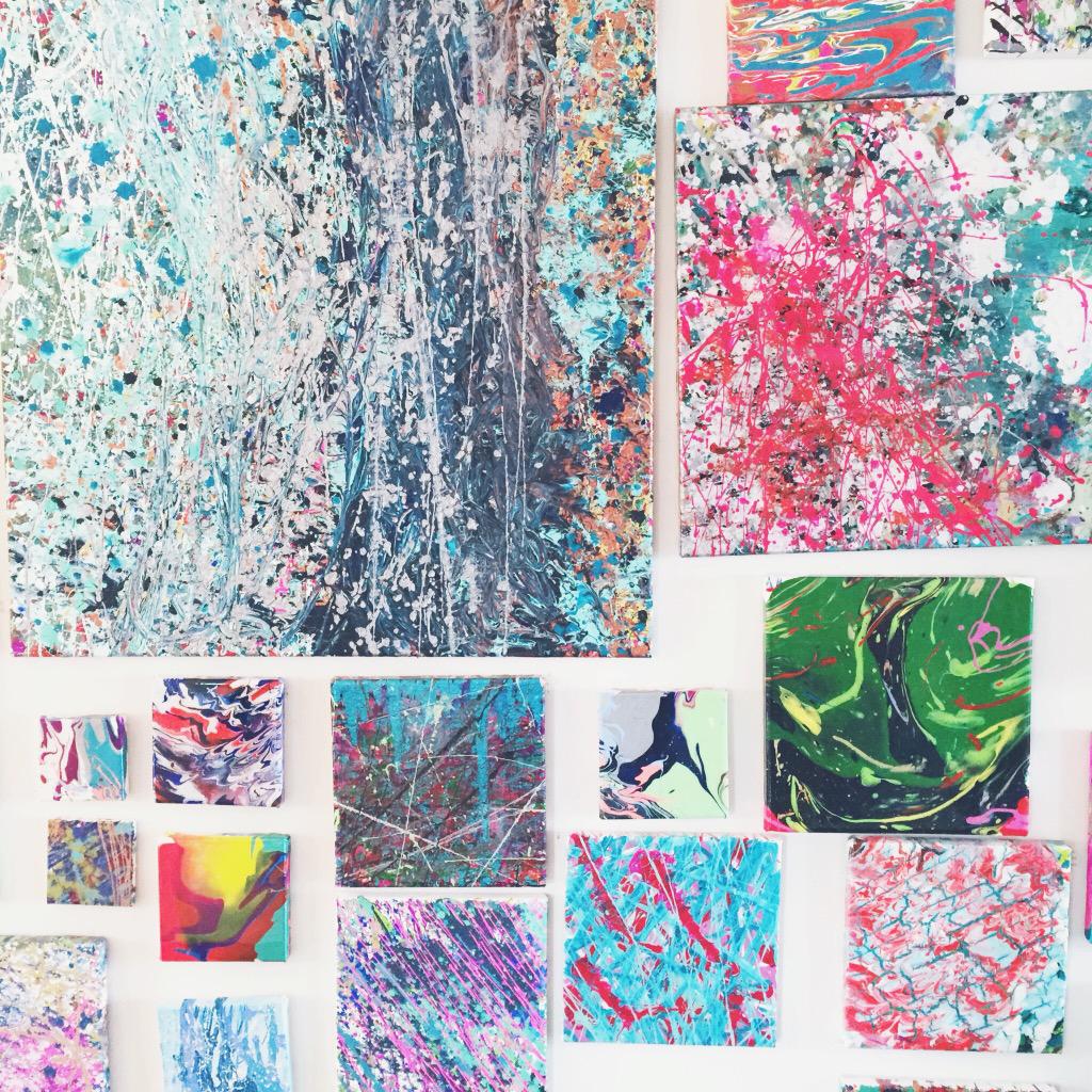 Definitely NEED a visit to <a href="/SmudgeAustin/">SmudgeStudiosAustin</a> #splatterroom!💖🎨#gleamstersonthego #atx #austin #texas #gleamsters