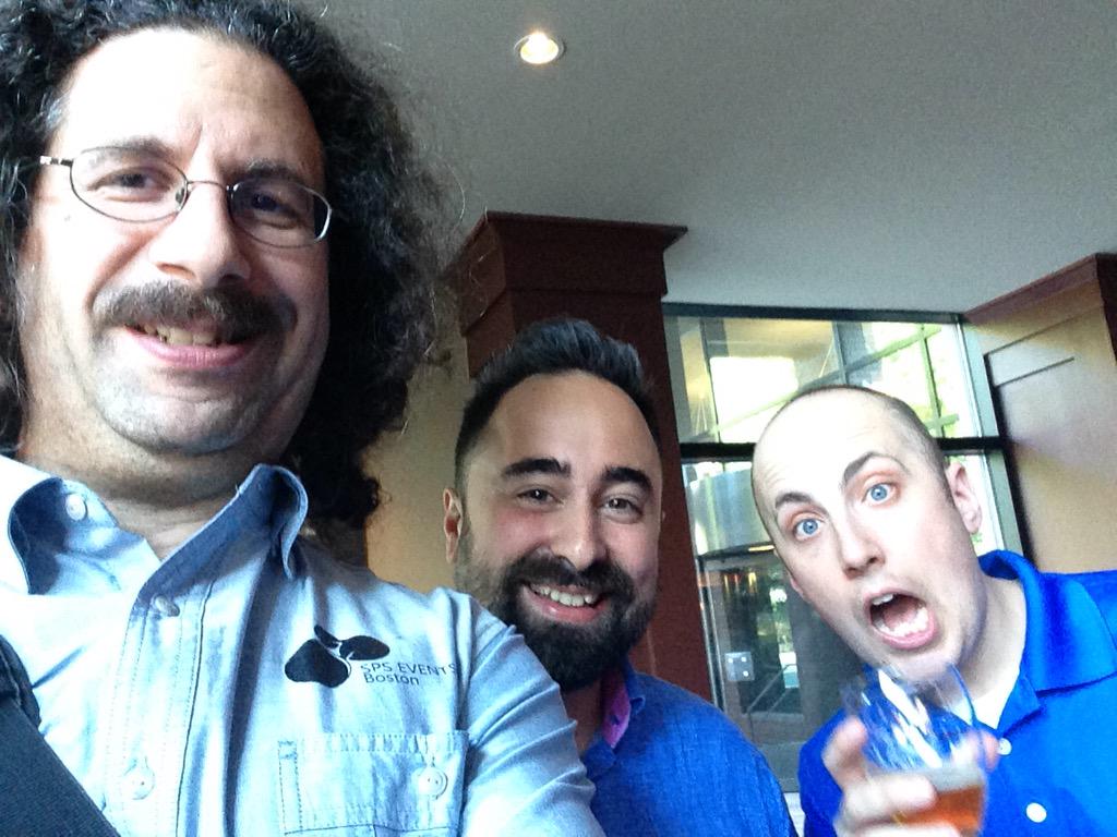 DavidPileggi's tweet image. We survived #SPSBOS and still love what we do. #SharePoint and #O365  is safe for another year