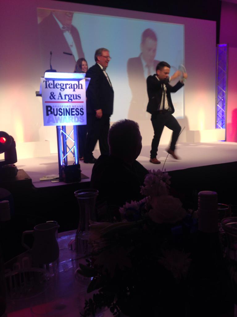NazShahBfd's tweet photo. Telegraph &amp; Argus Bradford Means Business Awards congrats  &amp; well done @BradfordBrewery  #NewBusiness #BigUpBradford http://t.co/eW4dM9eaSq