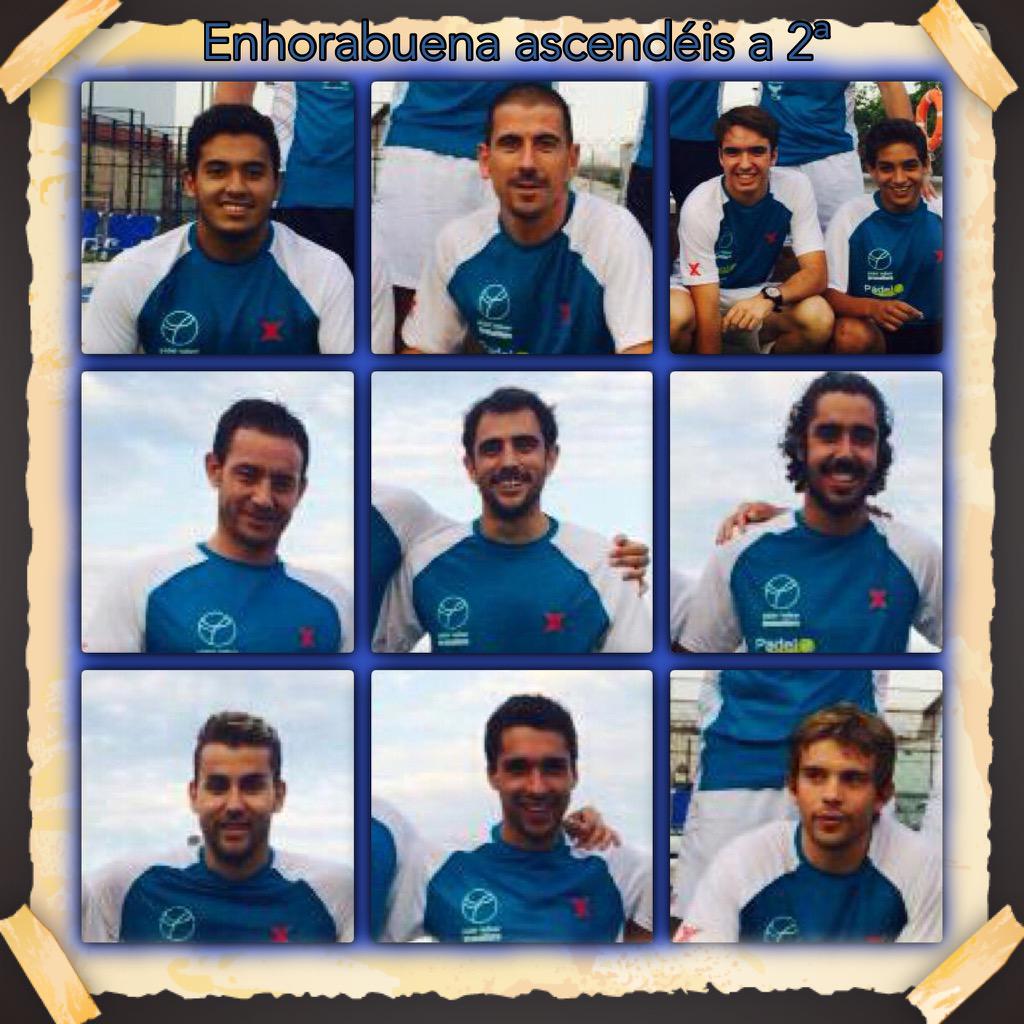 #CtoEsp3 Ascenso a 2ª <a href="/padingraG/">Indoor Granollers</a> FELICIDADES .  <a href="/noxpadel/">noxpadel</a> <a href="/100x100Padel/">100x100Padel</a> .
Suerte mañana en <a href="/TgnPadelindoor/">TarragonaPadelindoor</a>  12:00 !