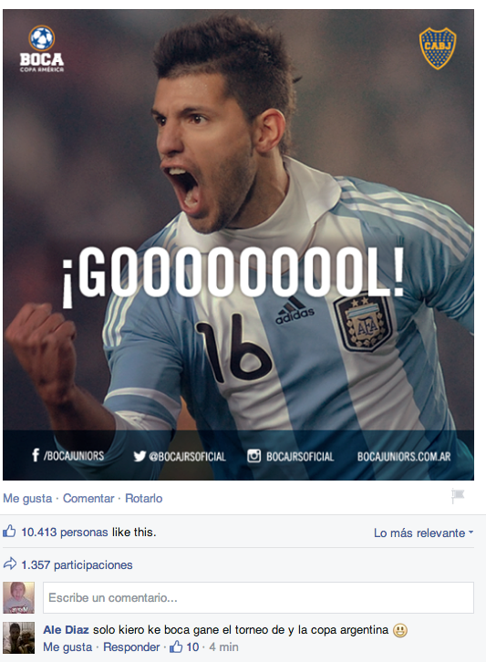Nicofr93's tweet photo. @andresmarocco @BD_ESPN  @pezzutig @Jorge_BarriL no cabe duda que la hinchada Argentina prefiere mas a su club. http://t.co/02MnovANLw