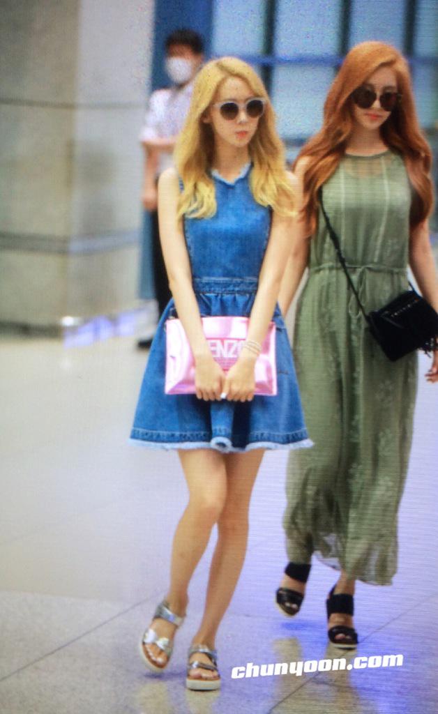 [PIC][13-06-2015]TaeYeon – Sunny – Tiffany – YoonA và SeoHyun trở về Hàn Quốc vào sáng nay CHaglxEUwAAKUNy