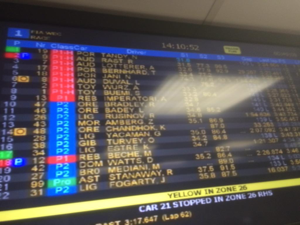 LaddersMSport's tweet image. I take great pleasure in announcing- NICK TANDY LEADS LE MANS!! #LeMans24h #Porsche