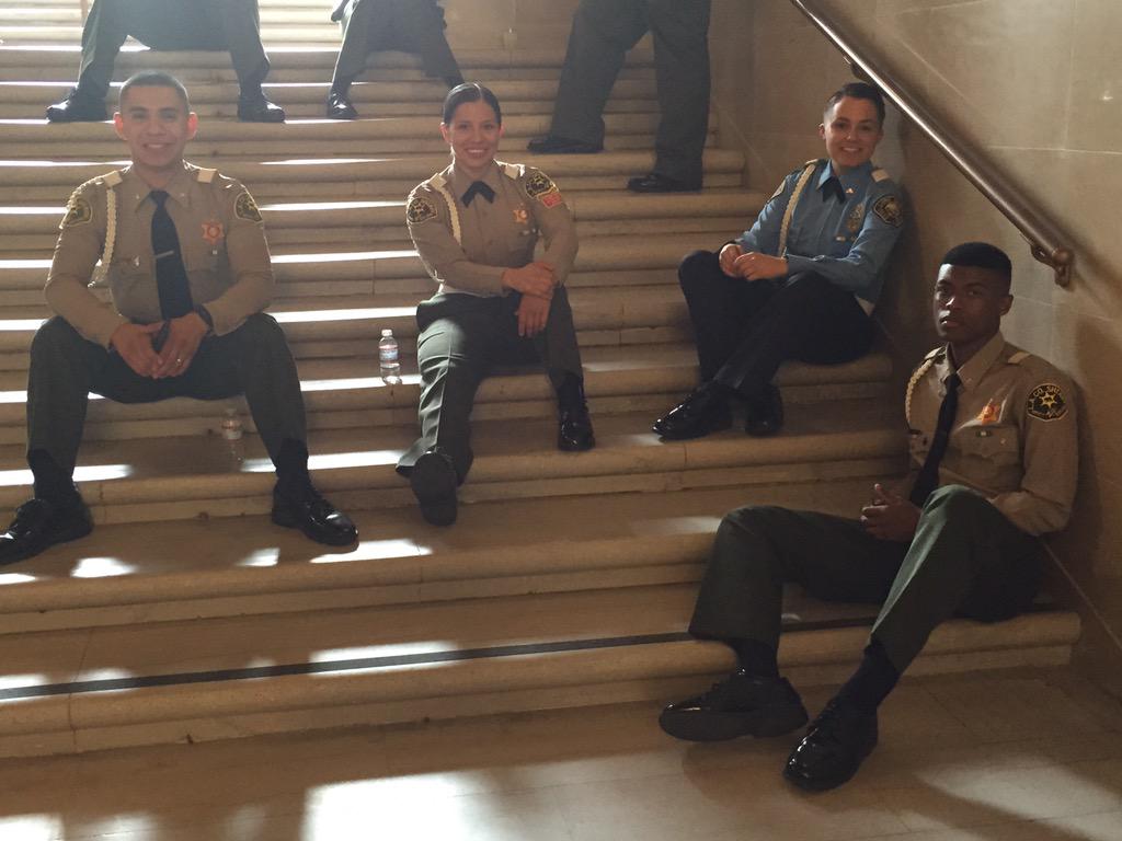 chefjayskitchen's tweet image. @nickj1399 @LASDHQ  #lasdexplorers after color guard detail at the new #HOJ for @LACoSheriff
