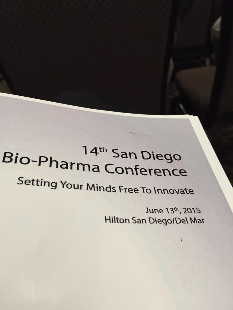 irynaclarksd's tweet photo. At #SABPA Biopharma Conference, @SDEEorg #ScottStruthers @CrineticsPharma speaks at "Innovation in #SanDiego" panel http://t.co/szHxQwXtle