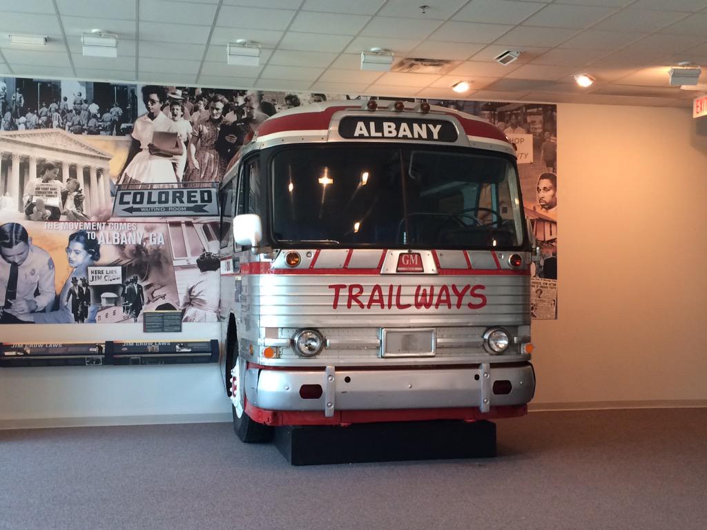 ThisIsMySouth's tweet photo. It's the last stop of #georgiafam2015: @visitalbanyga. Stops include the Civil Rights Institute and @ChehawPark. http://t.co/78SCdvDUMt