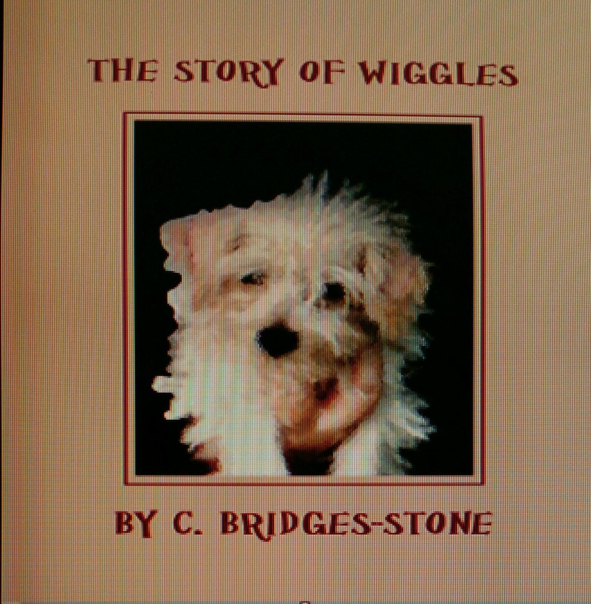 webduffer's tweet image. A good read...short but sweet if you like puppy stories.   From the Barnes and Noble site: 
"The Story of Wiggles"