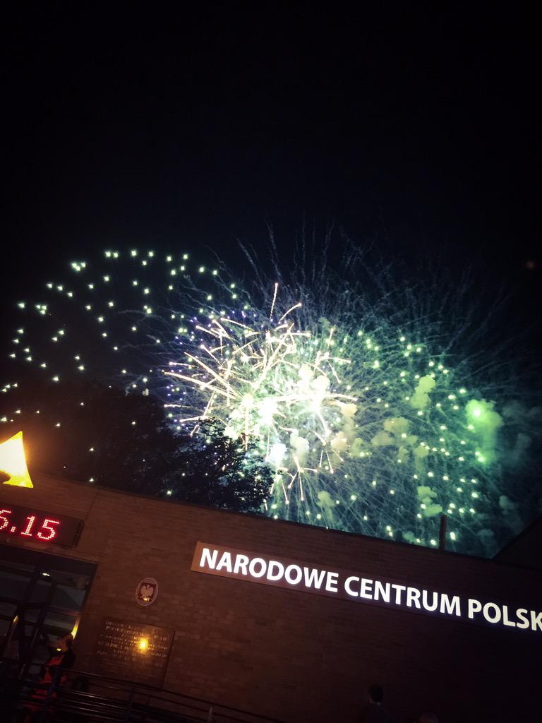 Z fajerwerkami zakończył się II dzień 52. KFPP OPOLE 2015. 

#opole52
#opole2015