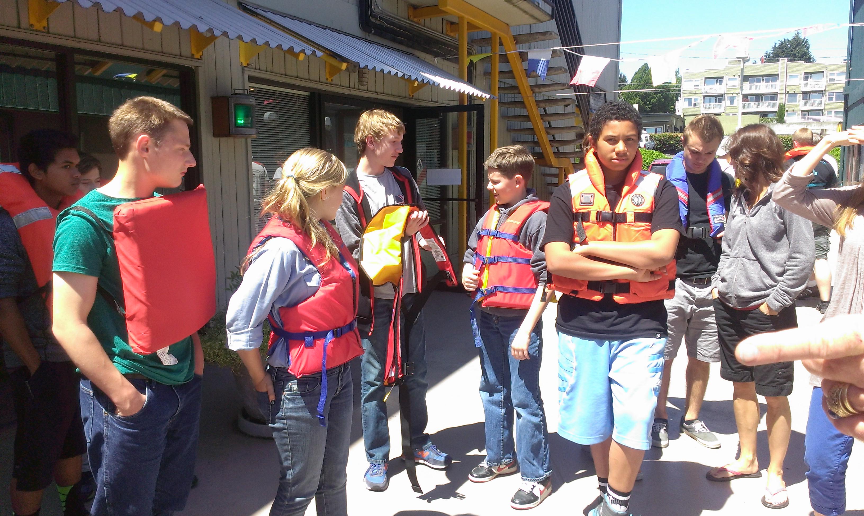 Maiden Voyage of the new YANKEE CLIPPER  Sea Scout Ship Yankee Clipper -  Seattle, WA