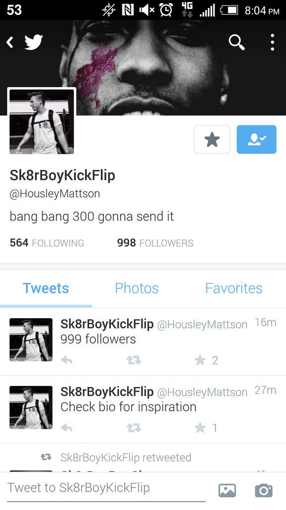 B_Max_35's tweet photo. @HousleyMattson lol not anymore http://t.co/aUUKoLMLQ9
