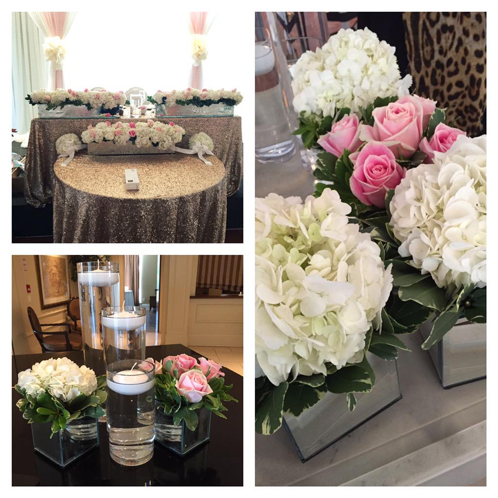 ItalFlorist's tweet photo. Setup DaVinci Banquet Hall #weddingflowers #weddingflowers @estparma http://t.co/cIrqzJv70Z