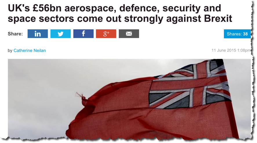 tutor2uBusiness's tweet photo. Key UK manufacturing sector comes out firmly AGAINST Brexit. Key evidence for #buss4 http://t.co/0xzOKj69QO http://t.co/GjUWDKN18N