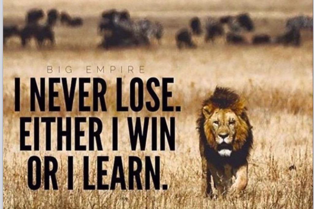 spencerrayner's tweet image. Either I Win Or I Learn..

@10MillionMiler #leadership via #bigempire