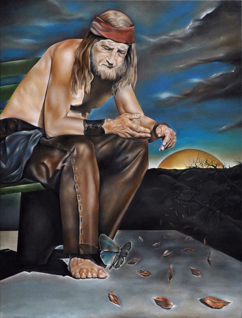 "Serenity" Oil on Canvas - 40"x36" #figurative #artwork #oilpainting  #Woodstock15  #fineart