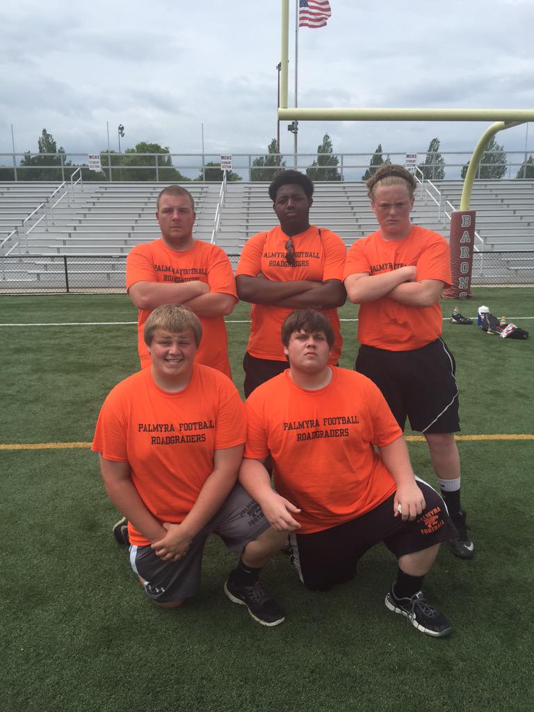 Palmyra Football on Twitter: "Great job today by our linemen at the