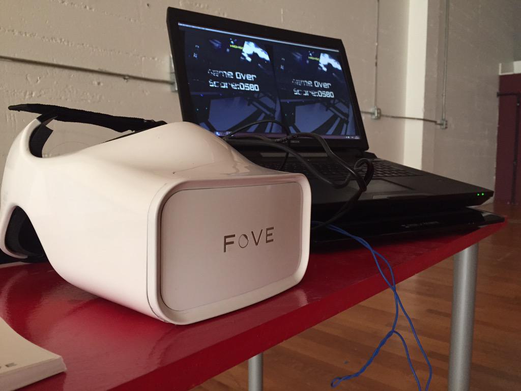 FOVEinc's tweet photo. FOVE demo time at #SeattleVR. Wish you were here! #VR #FOVEVR http://t.co/yPqdImOxQx