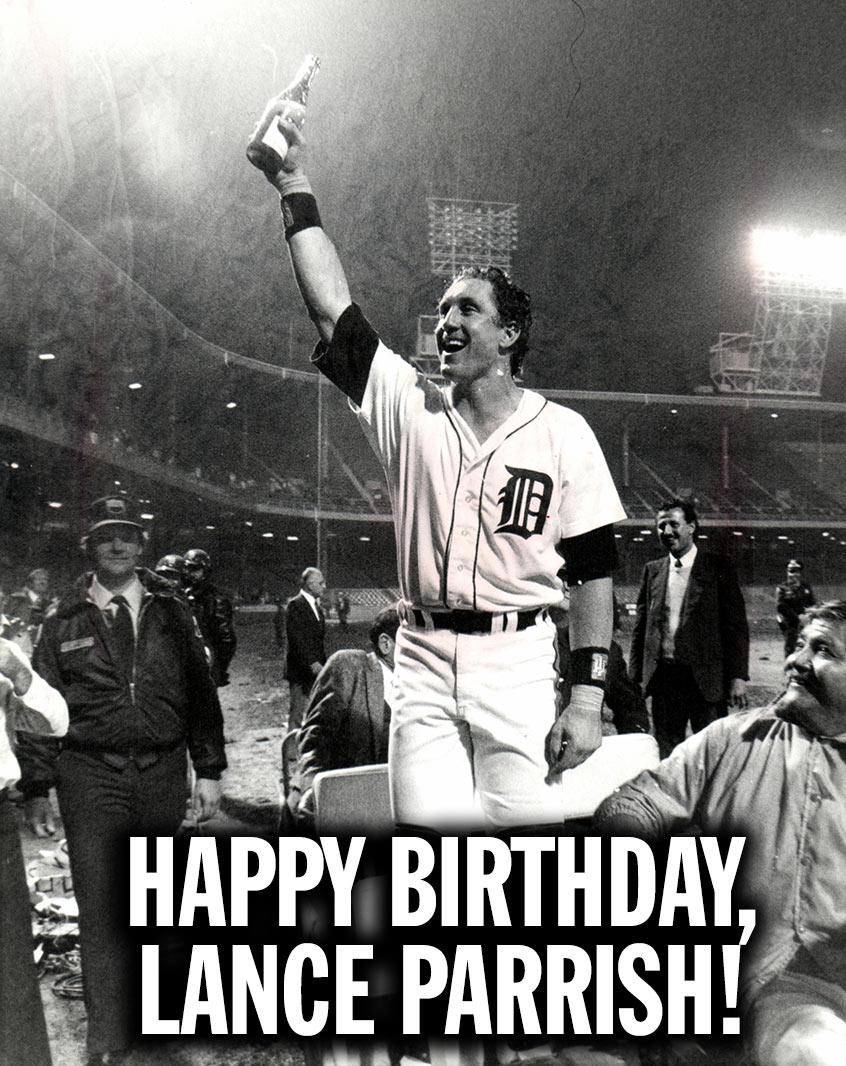 Happy birthday to former player Lance Parrish! 