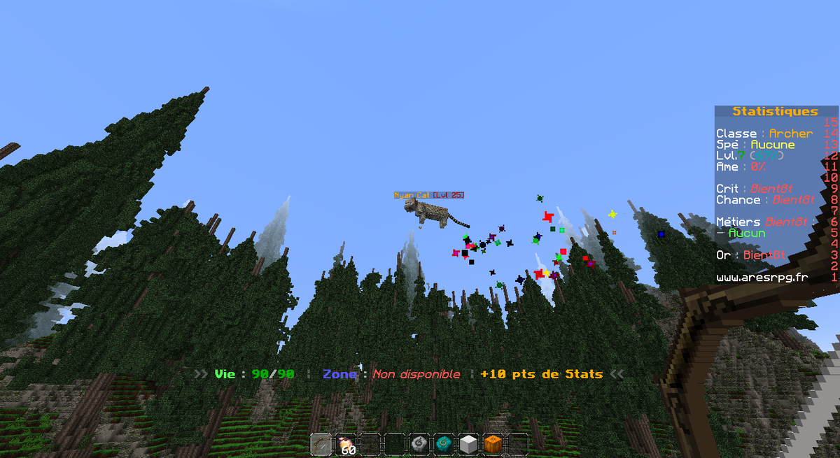 AresRPG's tweet photo. Flying around with #nyancat #RT #AresDev #Pathfinder #CustomMob @MrSceatHD http://t.co/ZGyPt8XVdK