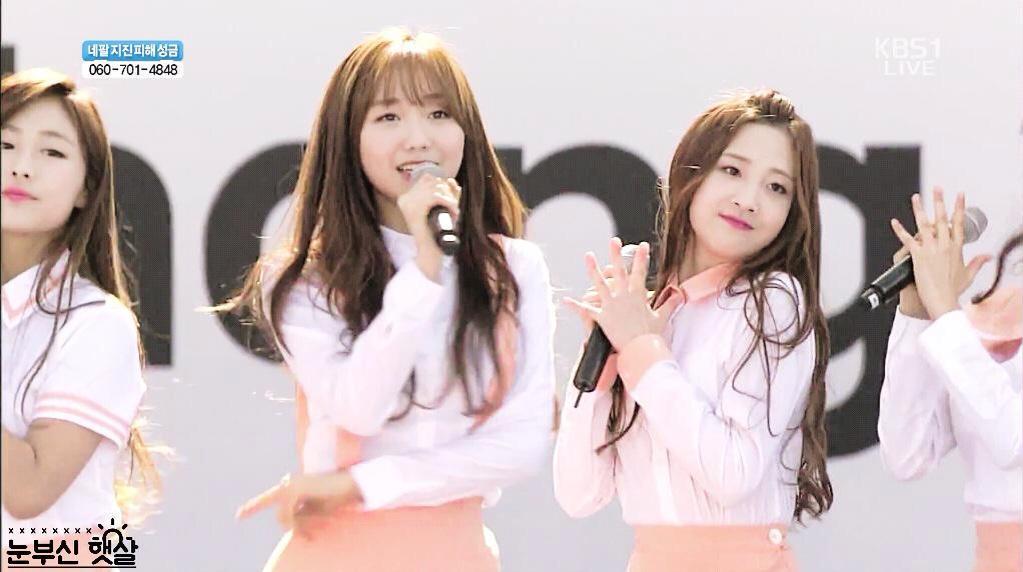 [CAPS] 150516 #Lovelyz #러블리즈 at Pyeongchang Olympic G-1000 - Jiae &amp; Sujeong
©dazzle_sunlight