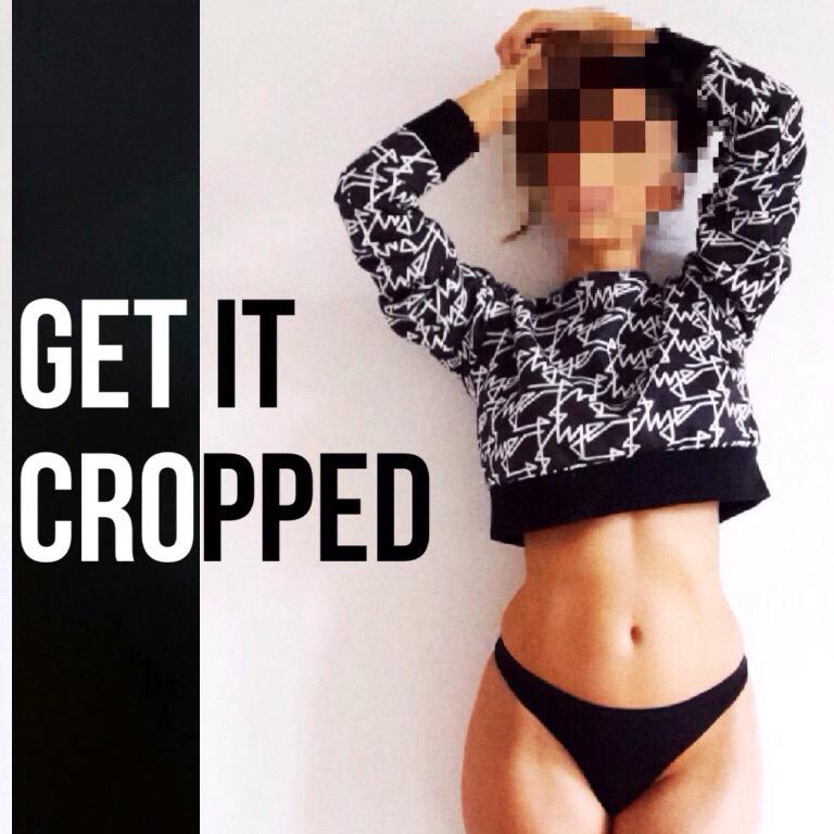 TheFLYEtrap's tweet photo. Working hard in the gym? We have our #Cropped #Sweatshirts stocked in @petitmiracles Only available here #Getthemabs http://t.co/d5TvWVOYA3