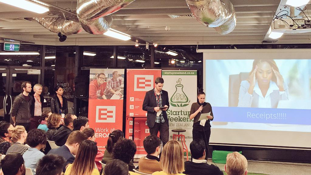 #AKLSW #PaperLess is up next to solve the receipt headache! Customers are on board #startup #goinggreen #cloudtech