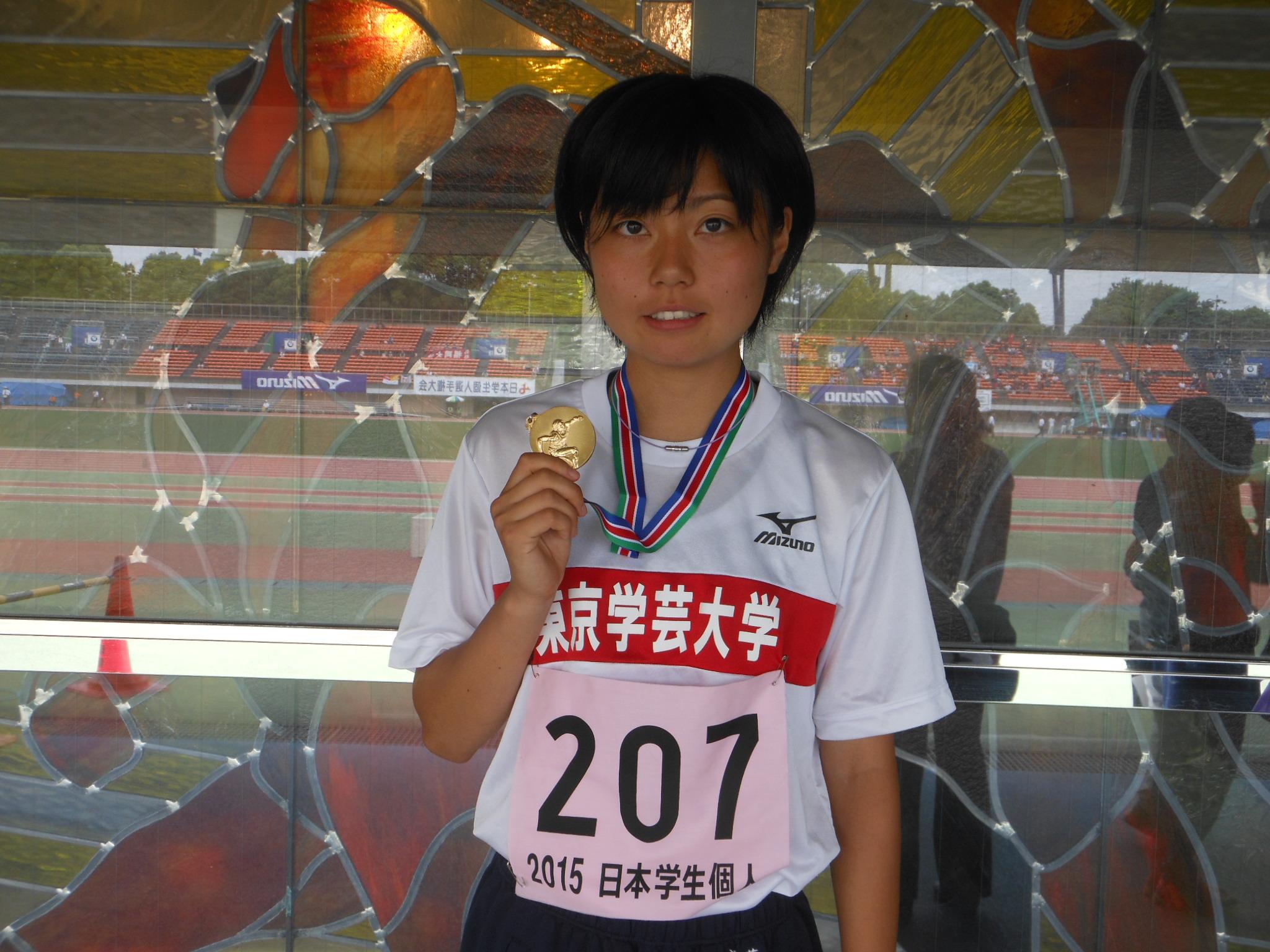 日本学生陸上競技連合 on Twitter: &quot;【学生個人】 女子 800m決勝 優勝 卜部 蘭（東京学芸大） 記録 2:08.99 （コメント） 予選から集中して自分の走りをすることができた。仲間からの応援を力にかえることができた。日本選手権では自己